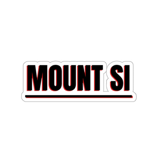 Mount Si Vinyl Sticker