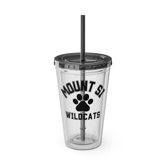 Mount Si Clear Acrylic Tumbler